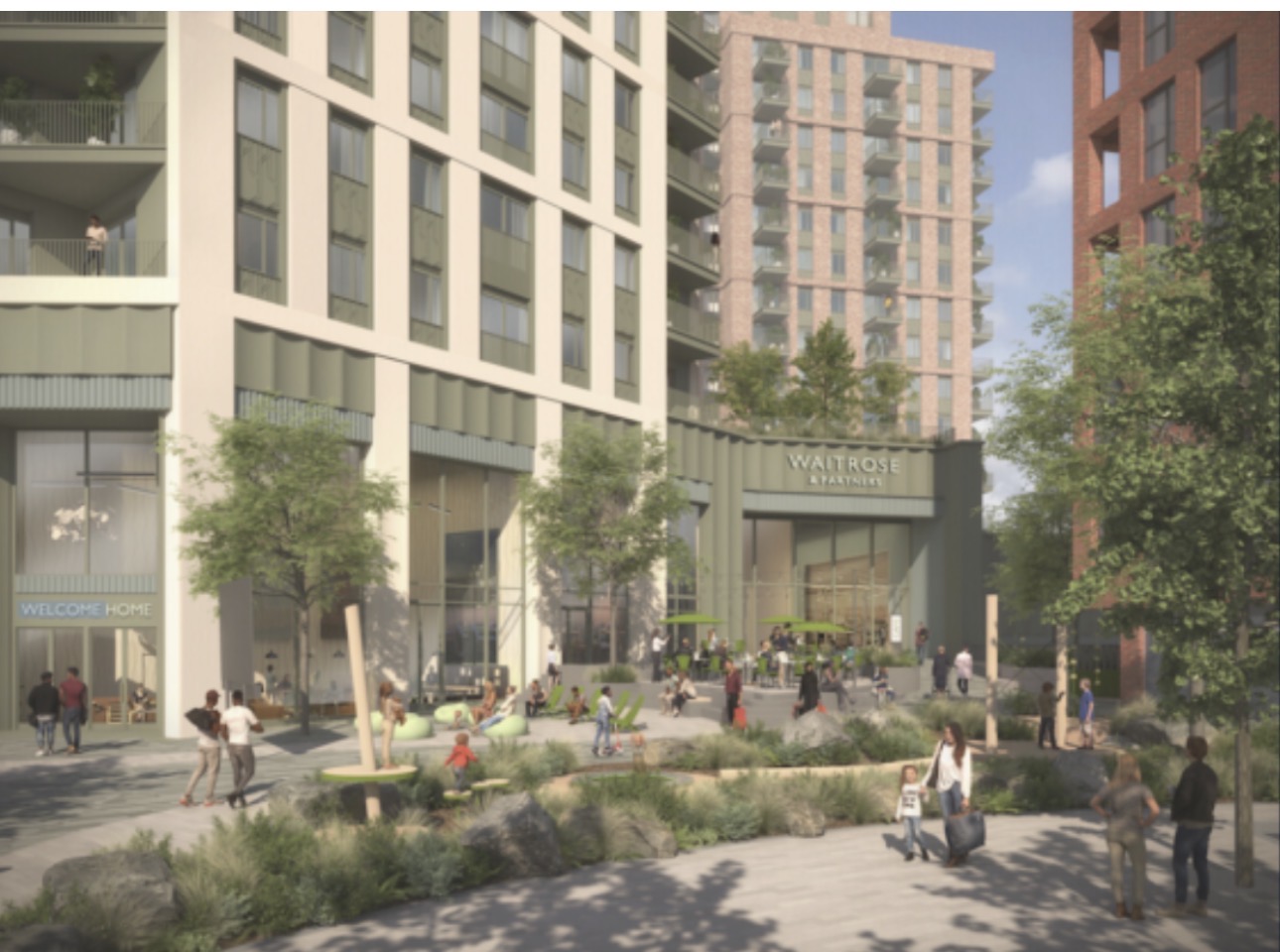John Lewis Partnership Living development illustration